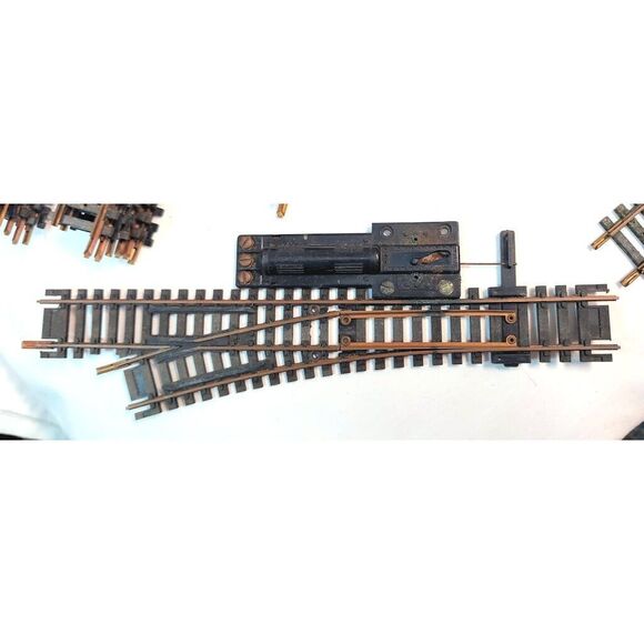 Atlas Snap Track Huge Lot 51 pc Vintage HO Gauge Scale Brass - Picture 5 of 6